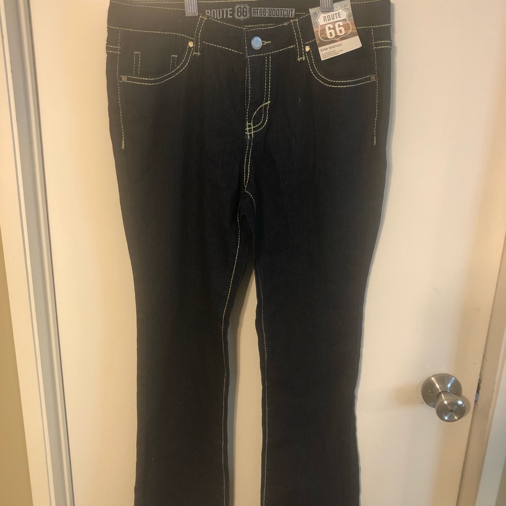 NWT Route 66 girls bootcut jeans